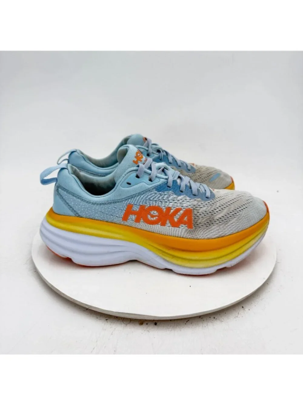 Hoka One One Bondi 8 Women Size 8.5 1127952-SSCA Summer Song Country Air